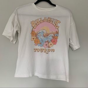 Billabong Graphic Tee, Summer, Tour T-Shirt, M